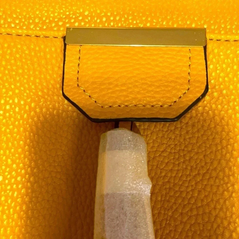 Deluxity Los Angeles Yellow Vegan Peta approved Women Crossbody Messenger